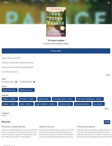 El Paso Public Libraries ऐप डाउनलोड करें – डिजिटल लाइब्रेरी एक्सेस - Screenshot 16