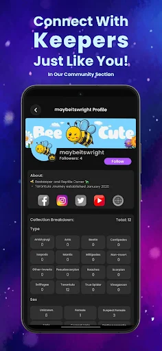 Arachnifiles: Pet Tracker डाउनलोड करें – स्पाइडर केयर का सर्वश्रेष्ठ ऐप - Screenshot 7