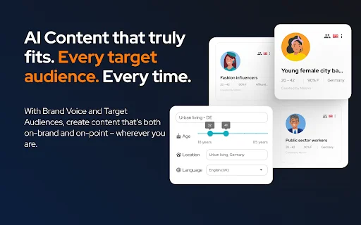 neuroflash – AI Chat और Audience Validation टूल डाउनलोड करें - Screenshot 3