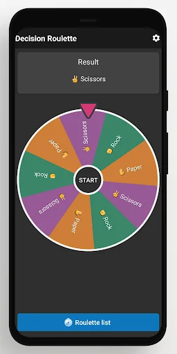 Decision Roulette – Random डाउनलोड करें – निर्णय लेने वाला बेहतरीन ऐप - Screenshot 5