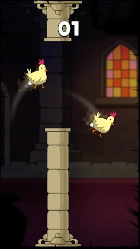 Fap Fap Chicken – Tsunami डाउनलोड करें – रोमांचक आर्केड गेम - Screenshot 1