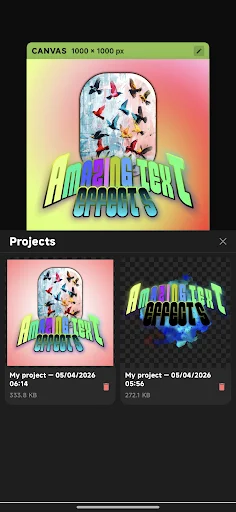 xCanvas 2 – AI Fonts Lettering डाउनलोड करें | सर्वश्रेष्ठ लोगो मेकर - Screenshot 5