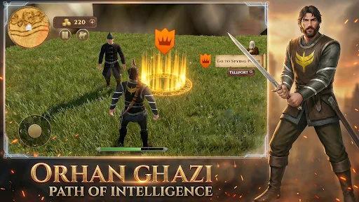 Orhan Ghazi Survival Warrior डाउनलोड करें – तलवारबाजी और घुड़सवारी - Screenshot 1