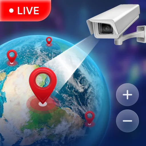 Live Cam Earth Map डाउनलोड करें – दुनिया के प्रसिद्ध स्थान देखें