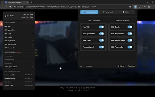 Prime Video Enhancer डाउनलोड करें – Amazon Prime अनुभव को बेहतर बनाएं - Screenshot 5