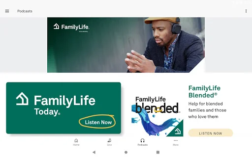 FamilyLife ऐप डाउनलोड करें – प्रेरणादायक पॉडकास्ट और भक्ति सामग्री - Screenshot 8