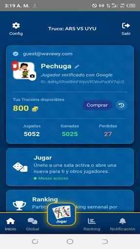 Truco Argentino y Uruguayo डाउनलोड करें – दोस्तों के साथ ऑनलाइन खेलें - Screenshot 14