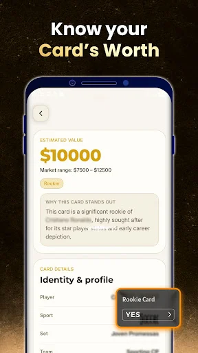 Sports Card Value Scanner डाउनलोड करें – स्पोर्ट्स कार्ड्स की कीमत जानें - Screenshot 18
