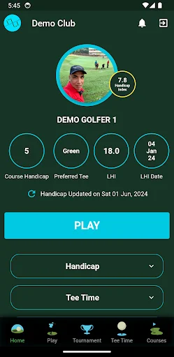 Online Golf App डाउनलोड करें – गोल्फ संचालन के लिए सर्वश्रेष्ठ वेब सॉफ़्टवेयर - Screenshot 3