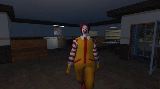 Ronald McDonalds गेम डाउनलोड करें – डरावनी पहेलियाँ और रहस्य - Screenshot 1