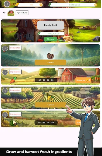 SimFoodie: Idle Business Sim डाउनलोड करें – बिज़नेस मैनेजमेंट गेम - Screenshot 19