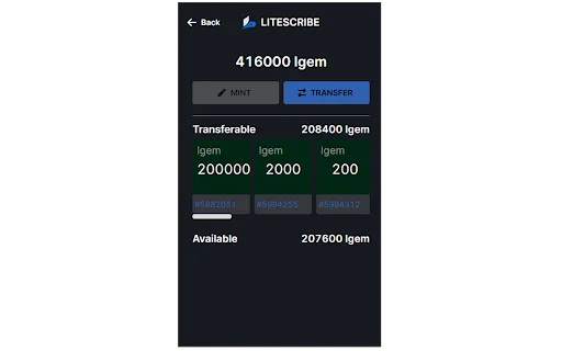 Litescribe Wallet डाउनलोड करें – Litecoin Ordinals के लिए बेस्ट क्रिप्टो वॉलेट - Screenshot 3