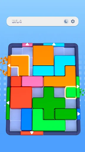 Block Buster – No Timer डाउनलोड करें – दिमागी पहेली गेम - Screenshot 2