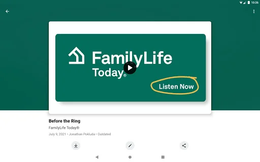 FamilyLife ऐप डाउनलोड करें – प्रेरणादायक पॉडकास्ट और भक्ति सामग्री - Screenshot 9