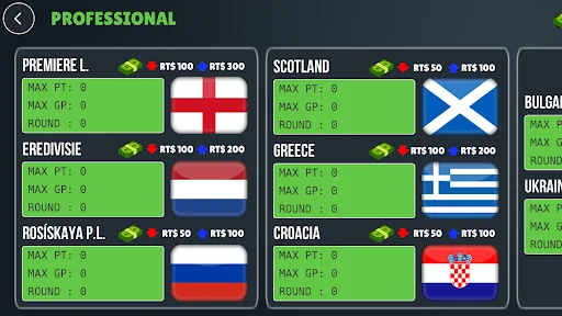 Royal Table Soccer डाउनलोड करें – 2500+ टीमें और 150+ लीग्स - Screenshot 7