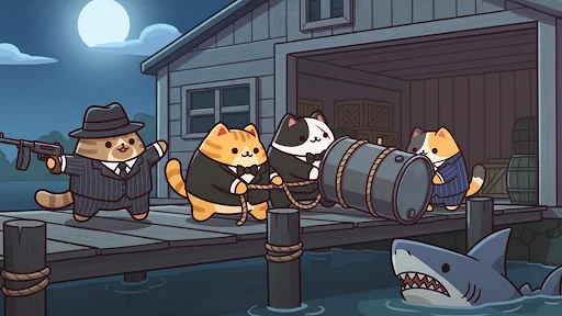 Cat Mafia: Idle Tycoon Games डाउनलोड करें – बिल्लियों का साम्राज्य बनाएं - Screenshot 6