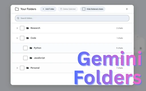 Superpower for Gemini डाउनलोड करें – AI चैट और प्रॉम्प्ट प्रबंधन - Screenshot 1