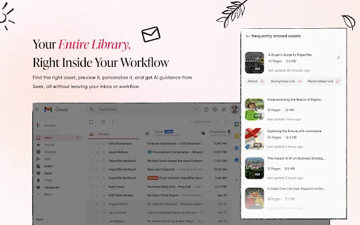 Paperflite Chrome Extension डाउनलोड करें – AI सेल्स टूल - Screenshot 3