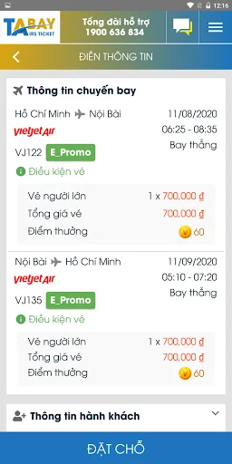 TaBay ऐप डाउनलोड करें – सस्ती फ्लाइट टिकट बुक करें और पैसे बचाएं - Screenshot 5