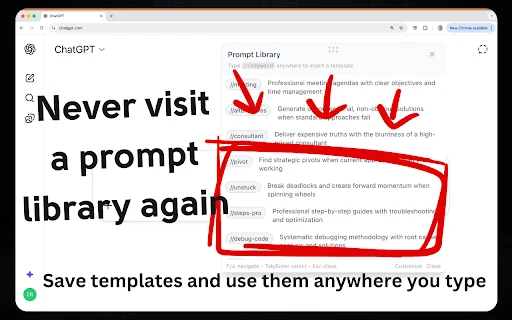 AI Prompt Helper: ChatGPT और Claude के लिए बेहतरीन प्रॉम्ट टूल - Screenshot 2