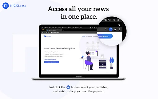 NICKLpass डाउनलोड करें – सभी न्यूज़ सब्सक्रिप्शन एक जगह - Screenshot 1