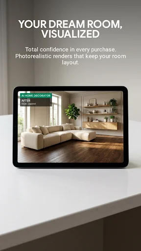 AI Home Decorator डाउनलोड करें – अपने कमरे को AI से सजाएं - Screenshot 18