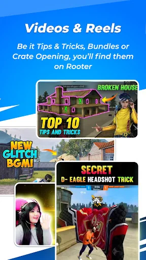 Rooter डाउनलोड करें – गेमिंग और ईस्पोर्ट्स लाइव स्ट्रीम के लिए बेहतरीन ऐप - Screenshot 5