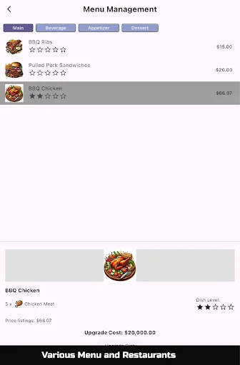 SimFoodie: Idle Business Sim डाउनलोड करें – बिज़नेस मैनेजमेंट गेम - Screenshot 23