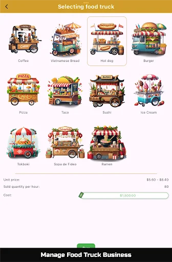 SimFoodie: Idle Business Sim डाउनलोड करें – बिज़नेस मैनेजमेंट गेम - Screenshot 18