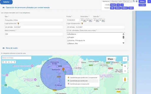 FlyForm डाउनलोड करें – UAS ऑपरेशन कम्युनिकेशन को आसान बनाएं - Screenshot 3