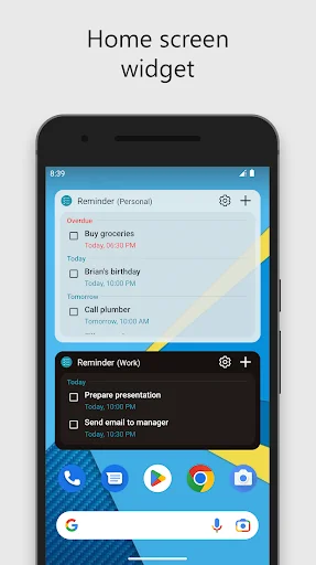 To Do List Reminder & Widget डाउनलोड करें – दैनिक कार्य प्रबंधन - Screenshot 3