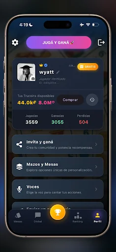 Truco Argentino y Uruguayo डाउनलोड करें – दोस्तों के साथ ऑनलाइन खेलें - Screenshot 8