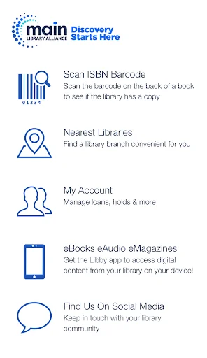 MAIN Library Alliance (NJ) ऐप डाउनलोड करें – अपनी लाइब्रेरी तक पहुँचें - Screenshot 7