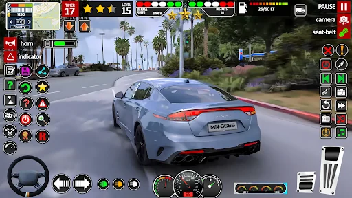 School Car Simulator 2024 डाउनलोड करें – सर्वश्रेष्ठ ड्राइविंग गेम - Screenshot 3