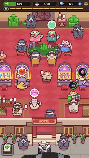 Cat Mafia: Idle Tycoon Games डाउनलोड करें – बिल्लियों का साम्राज्य बनाएं - Screenshot 2