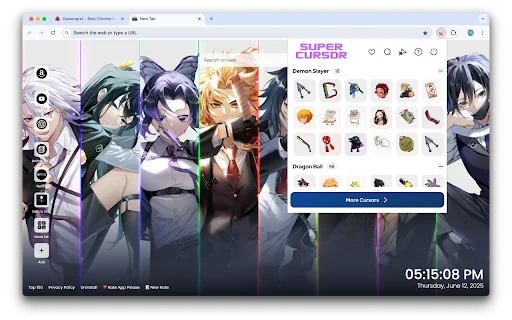 Anime Cursor Chrome Extension Download – Best Anime Cursors Free - Screenshot 3