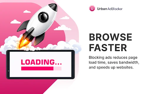 Urban AdBlocker डाउनलोड करें – Chrome के लिए सर्वश्रेष्ठ फ्री विज्ञापन अवरोधक - Screenshot 3