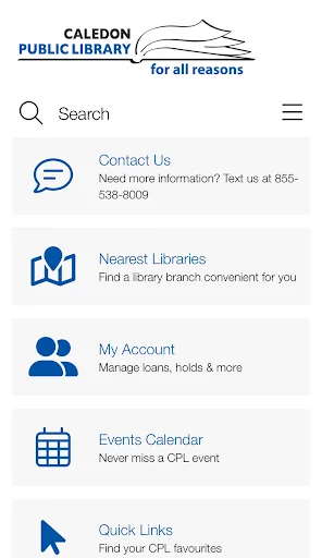 CPL Mobile ऐप डाउनलोड करें – Caledon Public Library एक्सेस करें - Screenshot 7