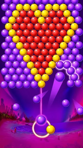 Bubble Shooter Pop Jewels डाउनलोड करें – क्लासिक बबल गेम फ्री - Screenshot 1
