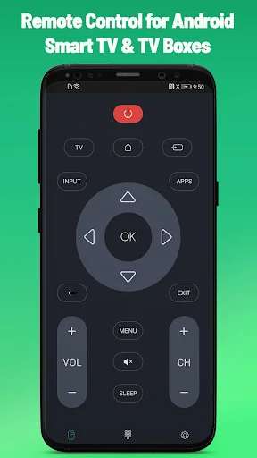 Android TV के लिए Remote Control डाउनलोड करें – स्मार्ट रिमोट ऐप - Screenshot 1