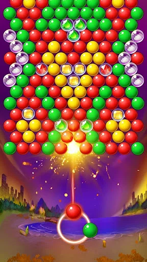 Bubble Shooter Pop Jewels डाउनलोड करें – क्लासिक बबल गेम फ्री - Screenshot 4
