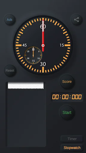 Stopwatch & Timer डाउनलोड करें – एथलीटों और दैनिक कार्यों के लिए सर्वश्रेष्ठ ऐप - Screenshot 1