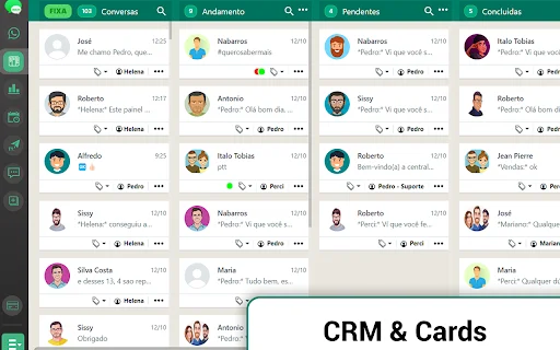WAPremium MultiWeb डाउनलोड करें – व्हाट्सएप सेल्स और CRM टूल - Screenshot 1