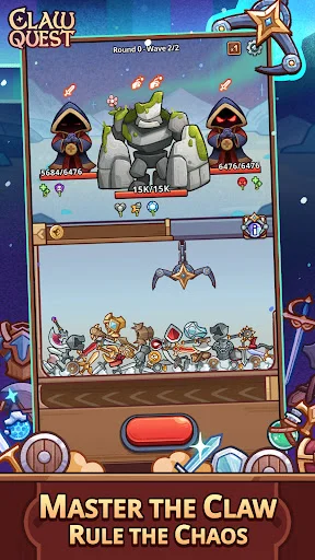 Claw Quest: Roguelike RPG डाउनलोड करें – रोमांचक एडवेंचर गेम - Screenshot 2