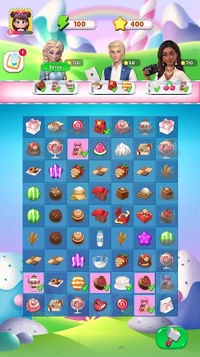 Sweet Merge Land डाउनलोड करें – मिठाई का साम्राज्य बनाएँ - Screenshot 2