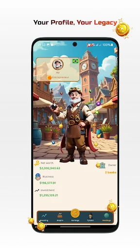 SimFoodie: Idle Business Sim डाउनलोड करें – बिज़नेस मैनेजमेंट गेम - Screenshot 2