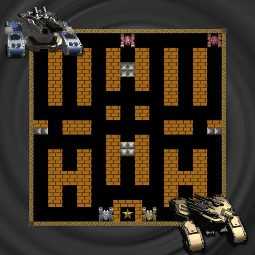 Infinity Tank Battle – 8 bit डाउनलोड करें – 610+ मैप्स का आनंद लें