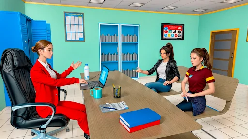 Teacher Simulator: School Life डाउनलोड करें – बेहतरीन स्कूल गेम - Screenshot 1