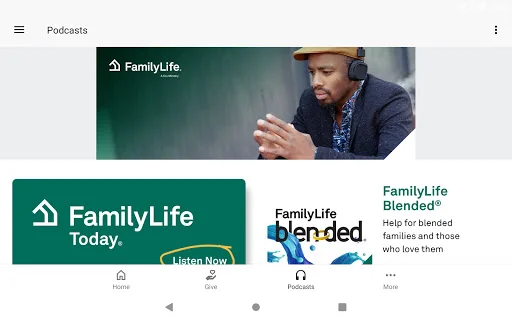 FamilyLife ऐप डाउनलोड करें – प्रेरणादायक पॉडकास्ट और भक्ति सामग्री - Screenshot 5