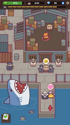 Cat Mafia: Idle Tycoon Games डाउनलोड करें – बिल्लियों का साम्राज्य बनाएं - Screenshot 4
